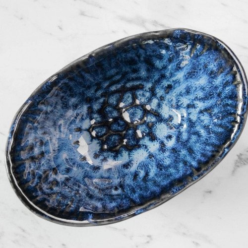 Blue Veins Salad Bowl 6" 3