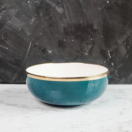 Viridian Green Salad Bowl 7.5"