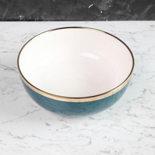 Viridian Green Salad Bowl 7.5" 4