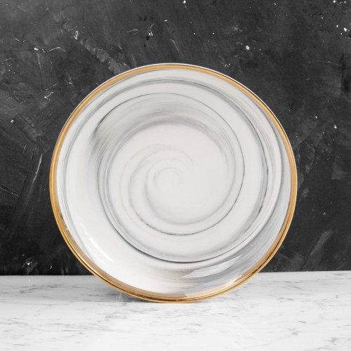 Marble Purity White Noodle Bowl 7.5" 4