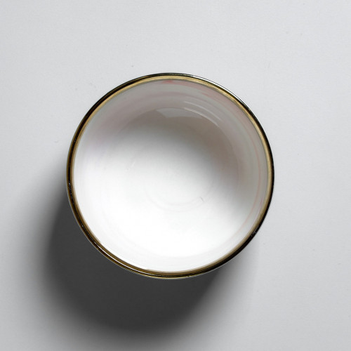 Marble Blush Salad Bowl 8" 3