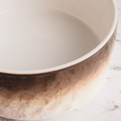 Glacier Brown Salad Bowl 6" 2