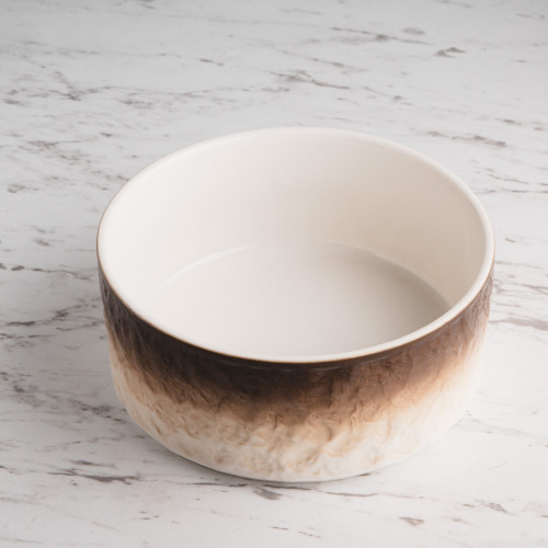 Glacier Brown Salad Bowl 6" 3