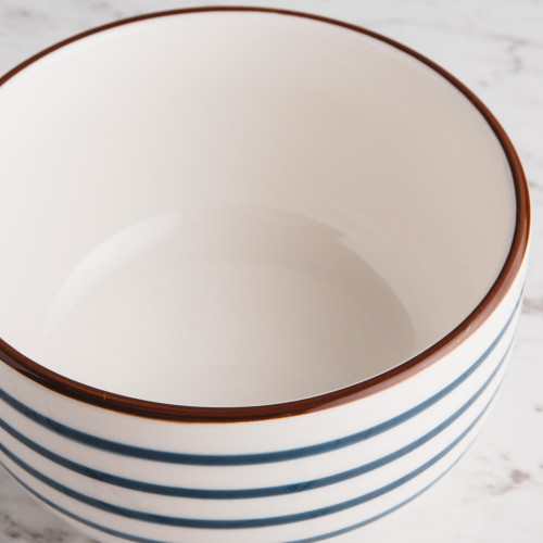 Meiji Blue Swirl Rice Bowl 4.5" 2