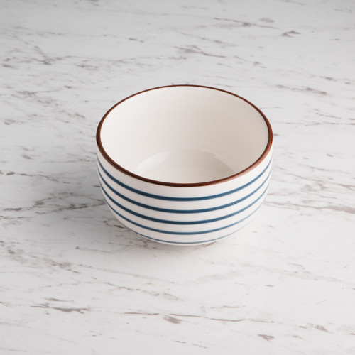 Meiji Blue Swirl Rice Bowl 4.5" 3