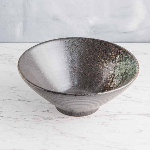 Jade Green Ramen Bowl 8" 2