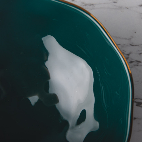 Sliver Tint Green Rice Bowl 4.5" 3