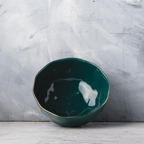 Sliver Tint Green Rice Bowl 4.5" 4