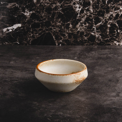 Torched Cream Rice Bowl 5" 2