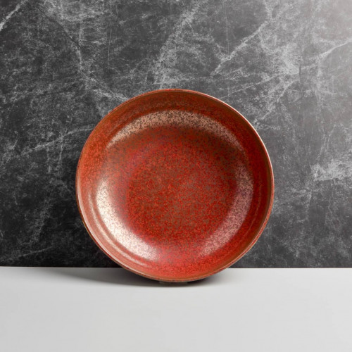 Cinnabar Red Pasta Bowl 8.5" 5