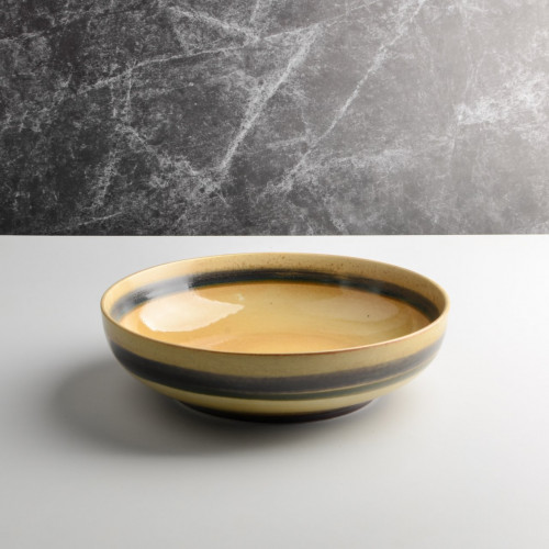 Hazel Brown Pasta Bowl 8.5"