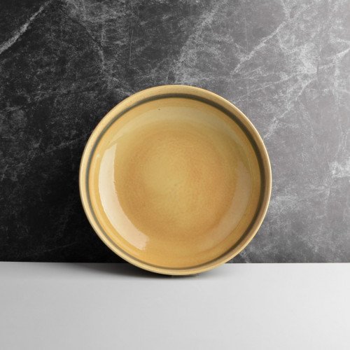Hazel Brown Pasta Bowl 8.5" 5