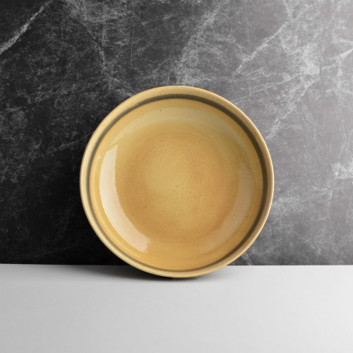 Hazel Brown Pasta Bowl 8.5" 5