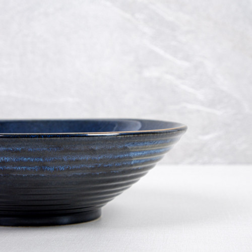 Cobalt Blue Pasta Bowl 9" 4