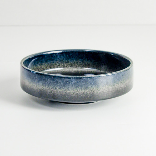 Ikebana Black Salad Bowl 7.5" 7