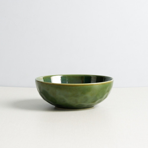 Polished Green Salad Bowl 7"