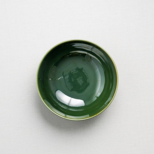 Polished Green Salad Bowl 7" 4