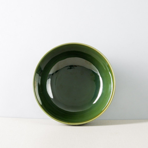 Polished Green Salad Bowl 7" 5