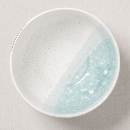Pastel Blue Salad Bowl 6" 2