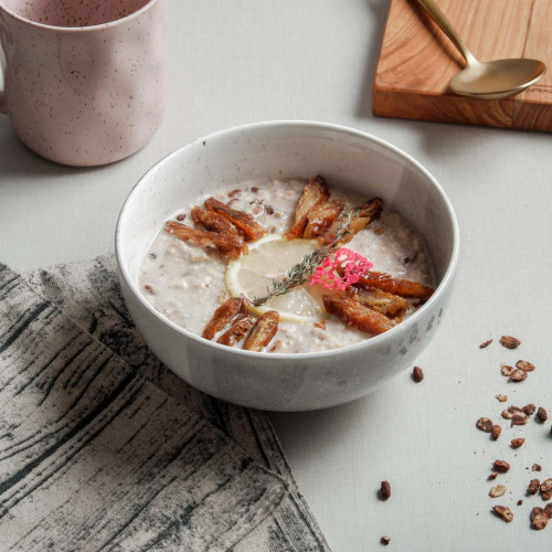 Revere Gray Salad Bowl 6" 5