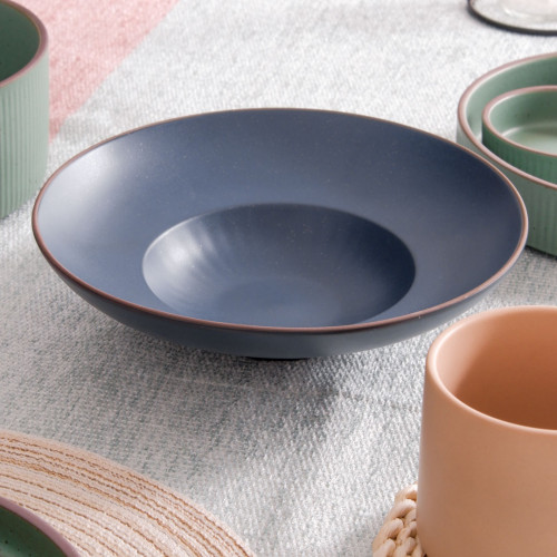 Pescara Pasta Bowl 9" - Indigo 6