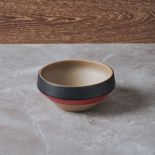 Sunset Red Rice Bowl 5"