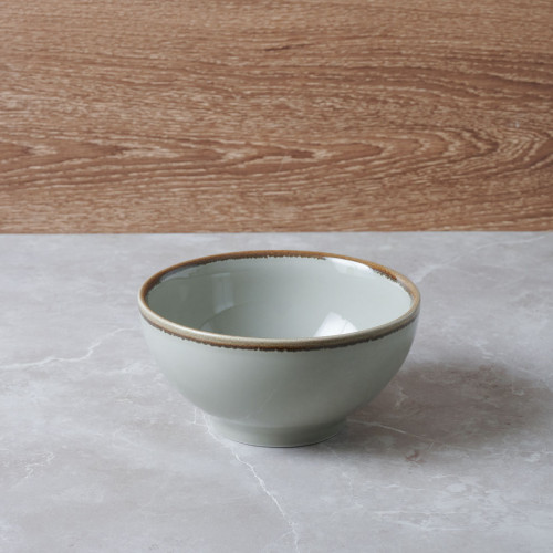 Solemn Gray Salad Bowl 6"