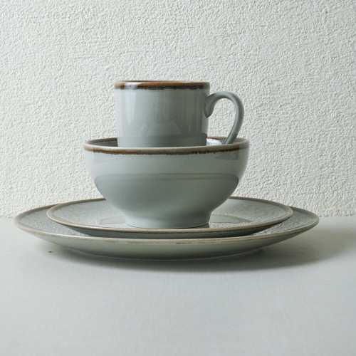 Solemn Gray Salad Bowl 6" 2