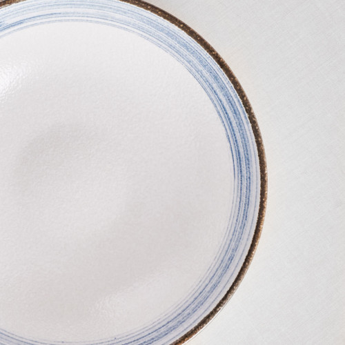 Seraphic Blue Deep Pasta Bowl 8.5 5