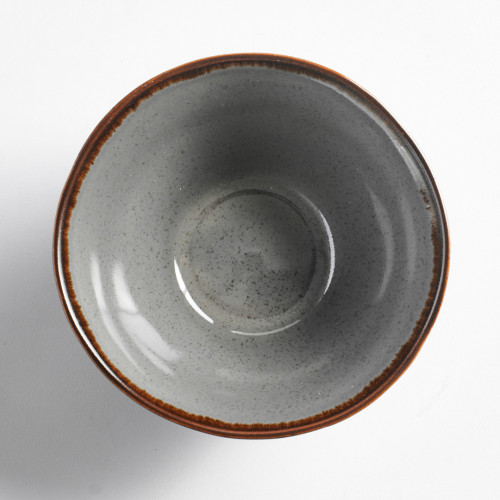 Caldera Grey Pizzara Small Bowl 4.8" 2