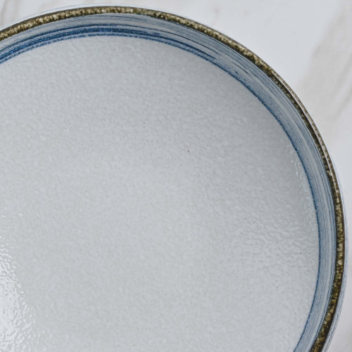 Seraphic Blue Pasta Bowl 9.5"