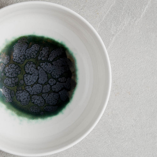 Mineral Green Malachite Cereal Bowl 6.5" 2