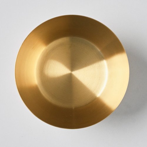 Korea Style 304 Stainless Steel Salad Bowl 16cm - Gold 3
