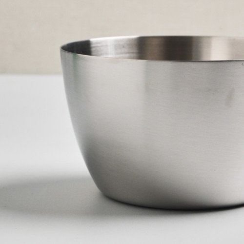 Korea Style 304 Stainless Steel Salad Bowl 14cm - Silver 2
