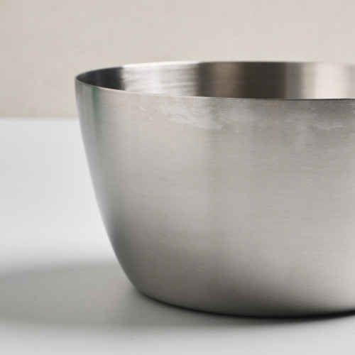 Korea Style 304 Stainless Steel Salad Bowl 16cm - Silver 2