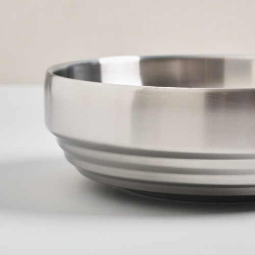 Korea Style Ramen Bowl 20.5cm - Silver 2