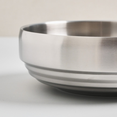 Korea Style Ramen Bowl 22.5cm - Silver 2