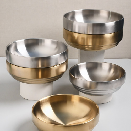 Korea Style Ramen Bowl 18.5cm - Gold 4