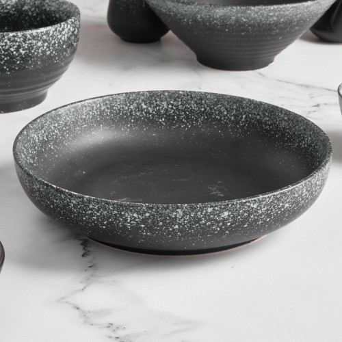 Black Kemuri Semi-Bowl 10" 2