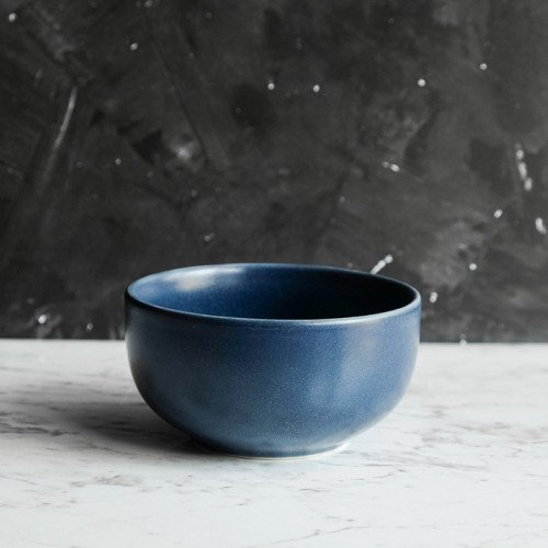 Prussian Blue Soup Bowl 4.5"