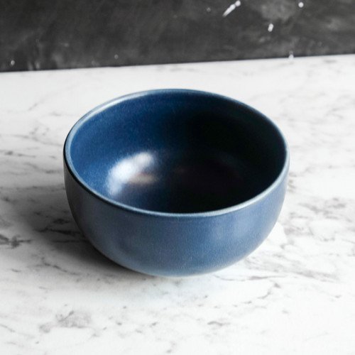 Prussian Blue Soup Bowl 4.5" 2