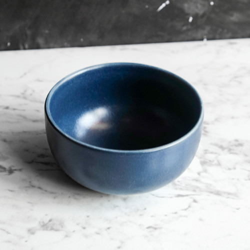 Prussian Blue Soup Bowl 4.5" 2