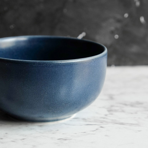 Prussian Blue Soup Bowl 4.5" 3