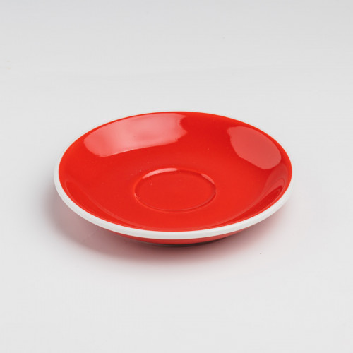 Brew Coffee Cup Saucer S (Red)