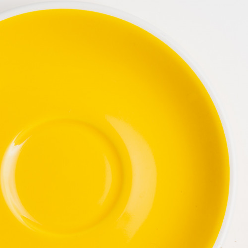 Brew Coffee Cup Saucer S (Yellow) 2
