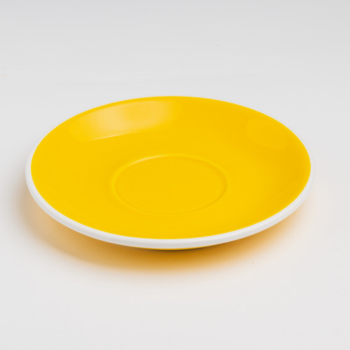 Brew Coffee Cup Saucer M (Yellow)