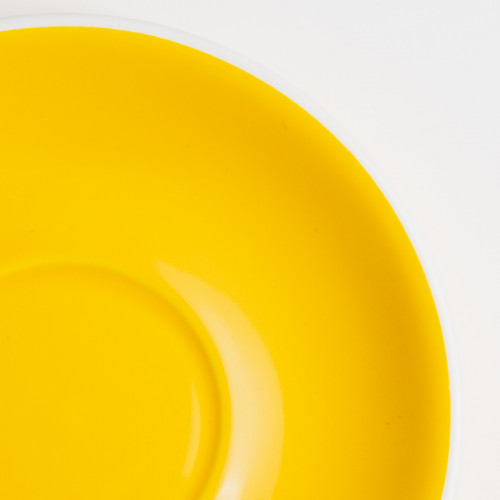 Brew Coffee Cup Saucer M (Yellow) 2