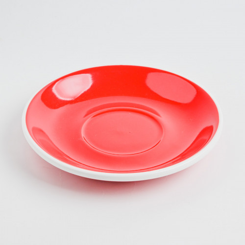 Brew Coffee Cup Saucer L (Red)