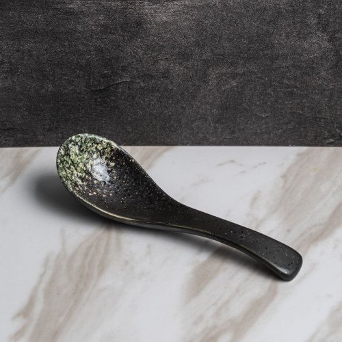 Jade Green Duck Spoon 14.8cm 3