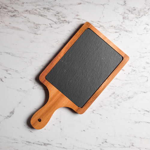 Black Marble Silver Table Spoon 9